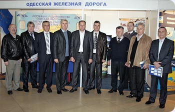 Одеська залізниця взяла активну участь у XIV Міжнародній виставці «Транс Украина 2012»