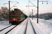Одеські залізничники прибрали майже 22 тис. кубометрів снігу