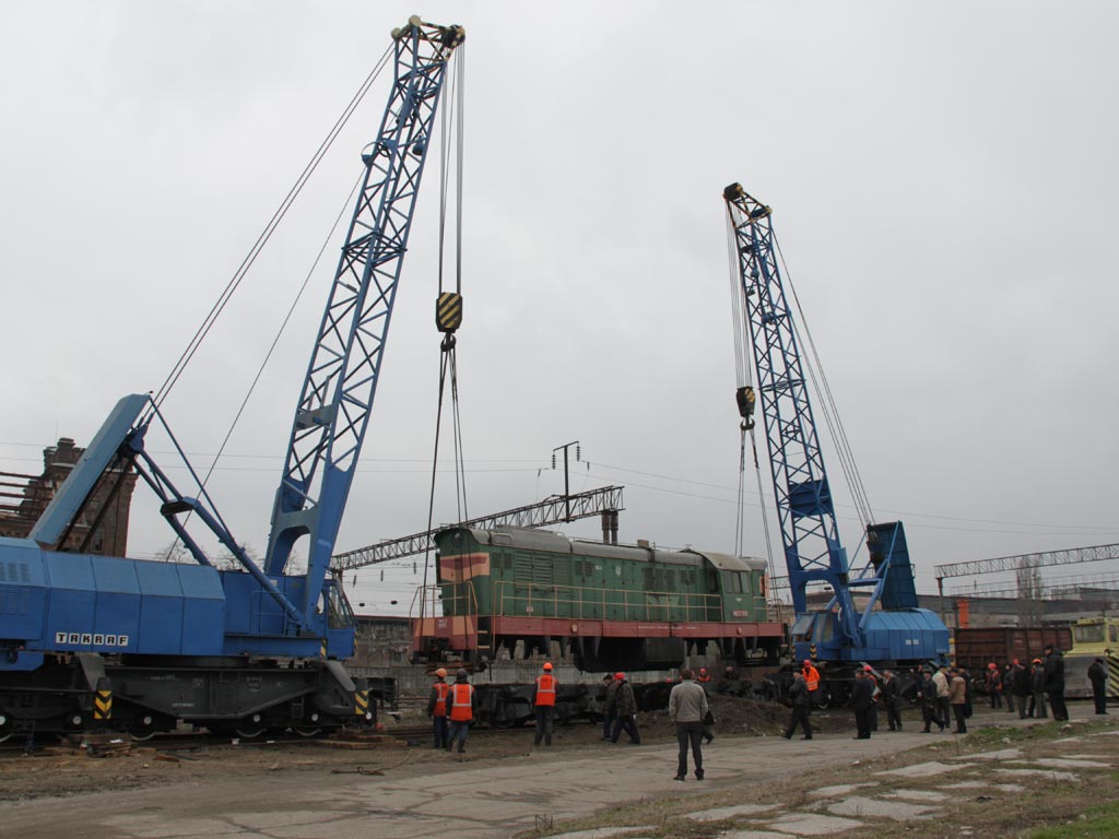 На Одеській залізниці відбулися полігонні та командно-штабні навчання відновних поїздів - 0