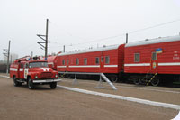 Пожежники Одеської залізниці були заохочені  з нагоди професійного свята – Дня рятівника