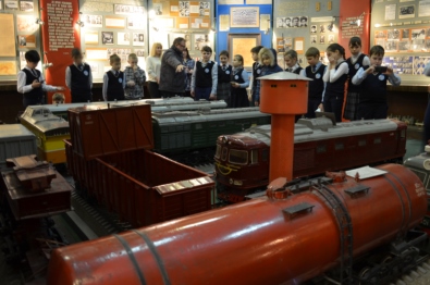 В Музеї історії Одеської залізниці проходять екскурсії для школярів