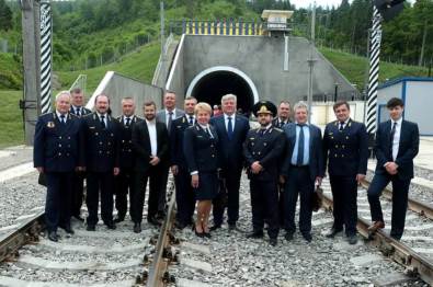 Директор Одеської залізниці взяв участь у відкритті Бескидського тунелю