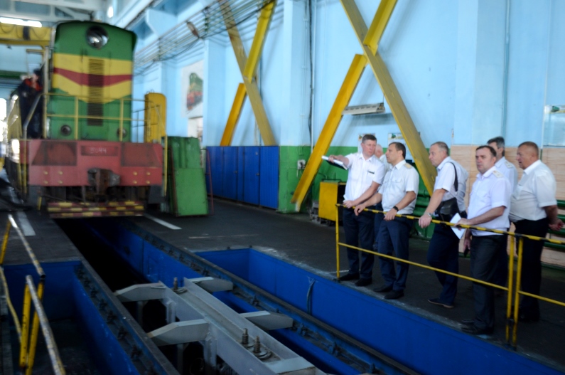 Керівництво Одеської магістралі перевірило роботу залізничного вузла Христинівка - 2