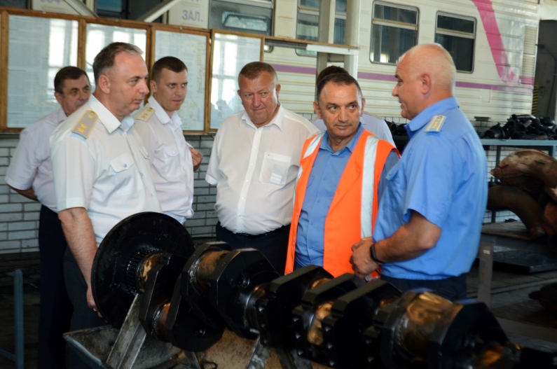Керівництво Одеської магістралі перевірило роботу залізничного вузла Христинівка - 7