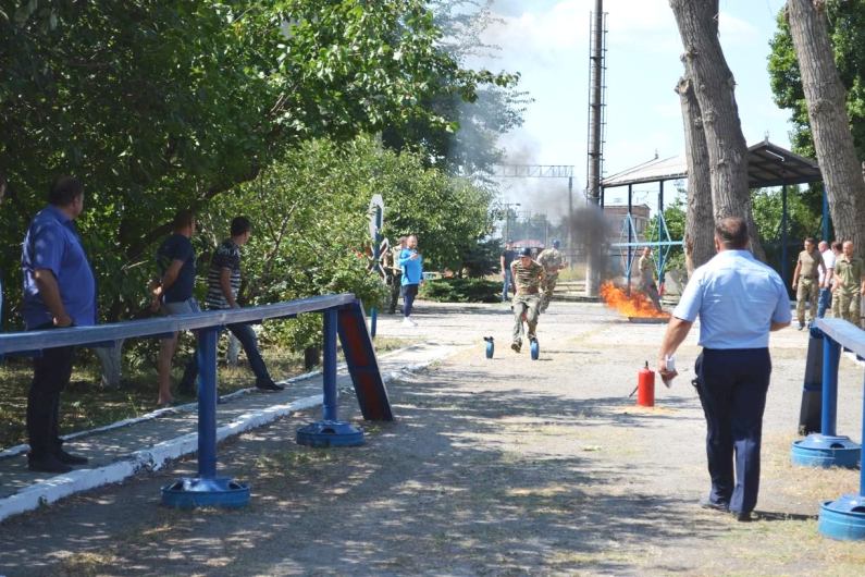 На Одеській магістралі визначено найспритніших пожежників - 10