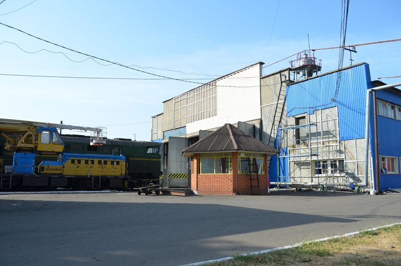 Одеські залізничники проводять ремонт локомотивного депо Миколаїв - 0