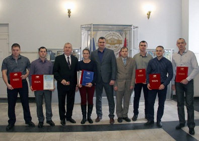 Спортсменів-залізничників нагородили в Одесі