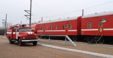 За 7 місяців 2019 пожежна техніка Одеської залізниці здійснила 34 виїзди