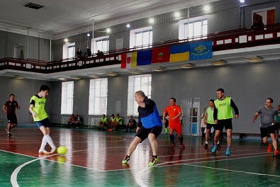 На Одеській залізниці триває турнір з футзалу у віковій категорії «35+»