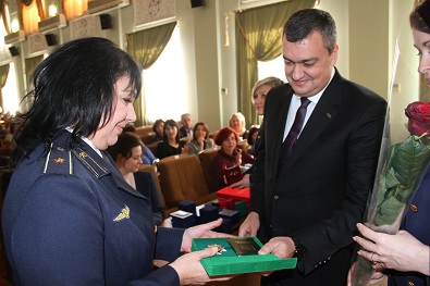 З нагоди професійного свята на Одеській магістралі нагородили 110 залізничників