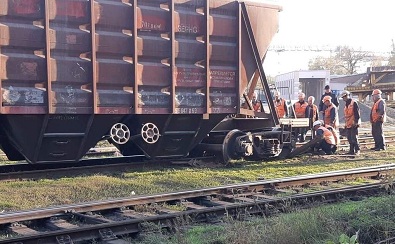 Приватна компанія Сісайд Термінал допустила сходження вагонів у Миколаївському порту та намагалася приховати цей факт