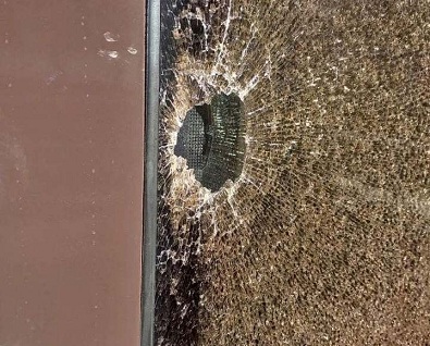 Невідомі особи розбили вікно в одному з вагонів «Дунайського експресу»